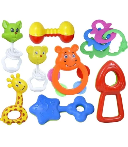 Shipra Play House  baby Rattle Toys for kids – pack of 8 pcs